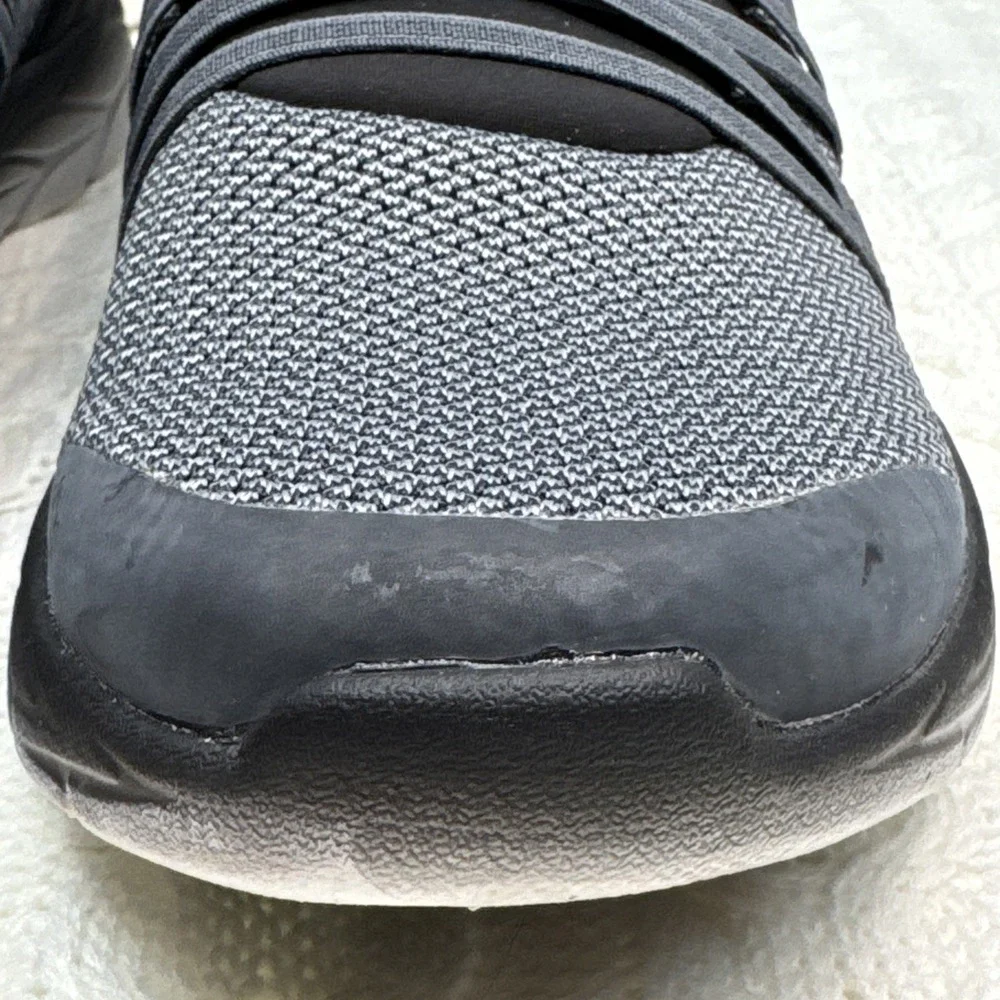 Vionic Women's BRISK JADEN  Sneakers Arch Support SLIP ON 7.5 Black/grey EUC‎